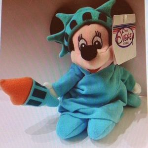 🗽MINNIE STATUE OF LIBERTY🗽NWT VTG RETIRED